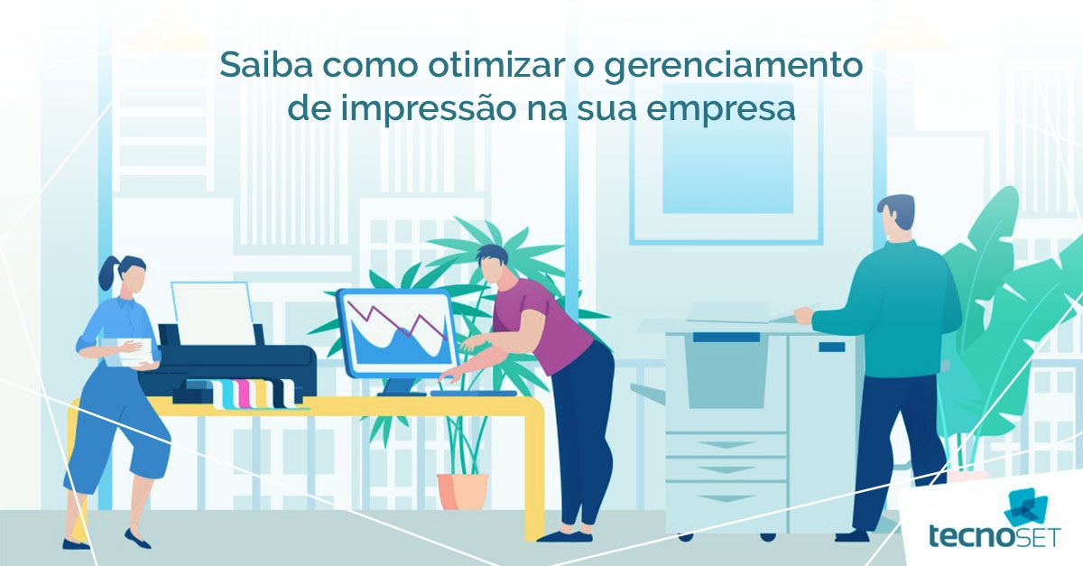 gestão de impressão